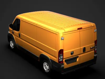 Ram Promaster Cargo 1500 LR 136WB 2020 3D model