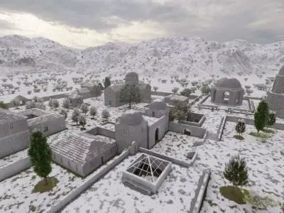 Historic city -Ancient City 3D model