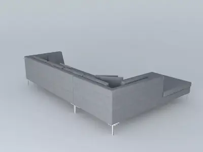 B%26B Italia - Custom Made Michel Sectional Free 3D model
