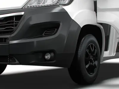 Vauxhall Movano Van L4H3 HQ Interior 2023 3D model