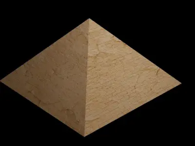 Egyptian Pyramid Free low-poly 3D model