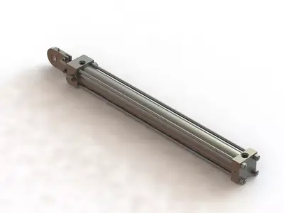 Cilindro Parker CDT3MT1 725F11 R11HFDM Hydraulic Cylinder 3D model