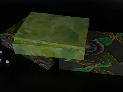 Mystery Box Low-poly 3D model