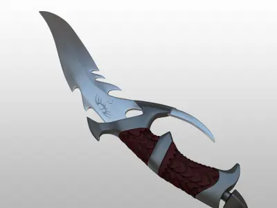 Dragon Knife 3D model