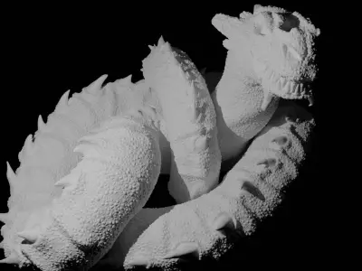 Monster Snake Free 3D model