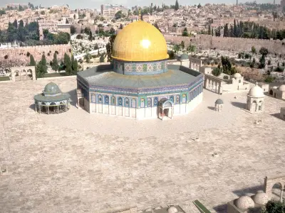 Dome Of The Rock Jerusalem 3D model