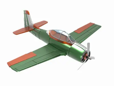 Aeroplane A1 3D print model