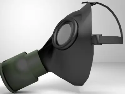 Gasmask Type 2 3D model