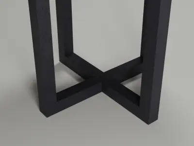 Coffee Table Free low-poly 3D model get