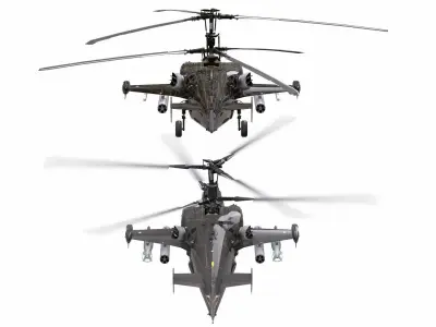 AirCraft 09 - Helicopter 3D model