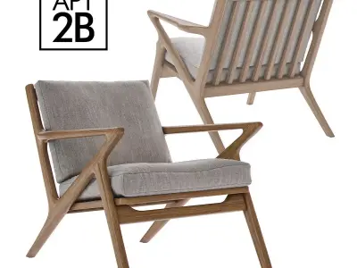 Jet Accent Chair 3D model