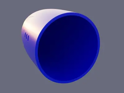 A-350 Airbus nose section 3d print STL 3D print model