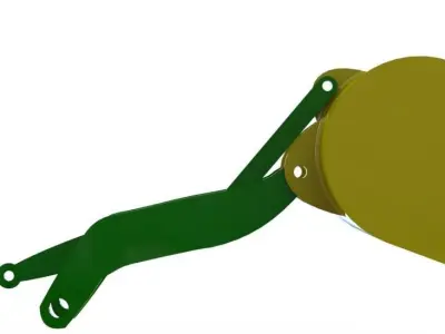 parts of digger 3D print model