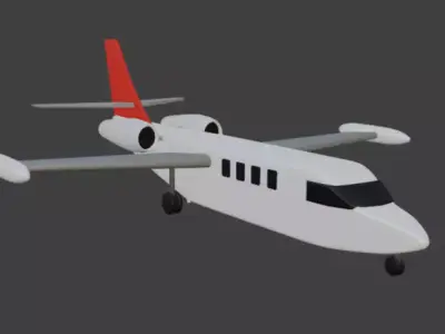 IAI Westwind Low-poly 3D model