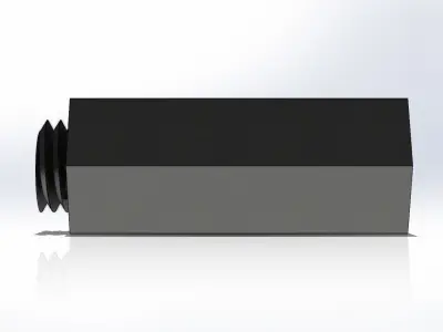 Conexao Connection Femea Female M10 x Macho Male M14 3D model