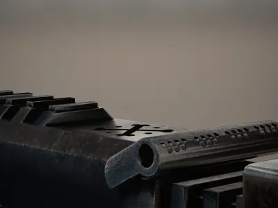 gun assult Free 3D model