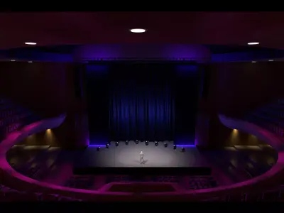 Masonic Theater 3D model