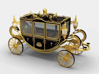 Diamond Jubilee Carriage 3D model