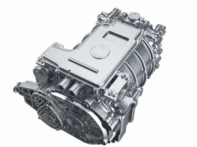 Electric Vehicle Motor 1 3D model