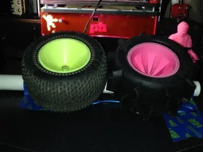 Rims for RC10T2 1 10 Scale RC Stadium Truck 3D print model