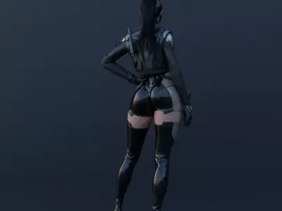 Hailey silent kill 3D model