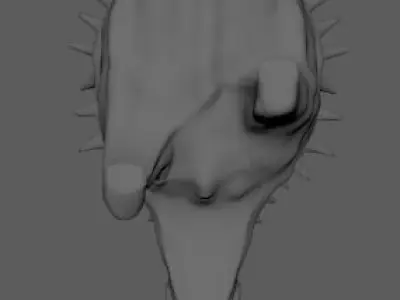 Ankylosaurus medium - high poly Free 3D model