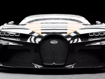 Bugatti Chiron Super sports Free low-poly 3D model