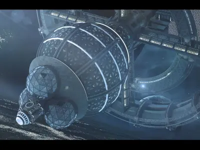 SpaceShip Calypso 3D model