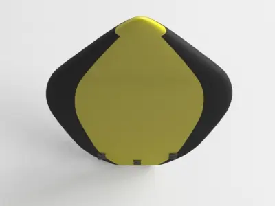 Fish Surfboard 3D model