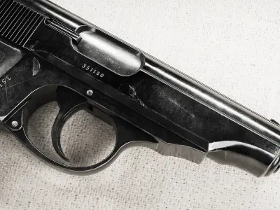 Walther PP Low-poly 3D model