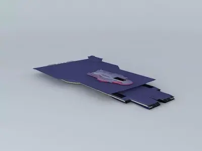 XAC Blue Dragon Space aircraft class Free 3D model