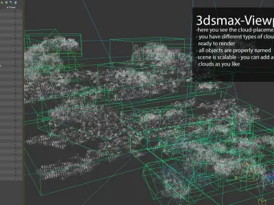 Clouds 3D 3D model
