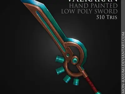 Stylized Swords 3D Model Pack