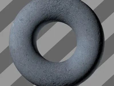 Asphalt - Tar - seamless Free 3D model