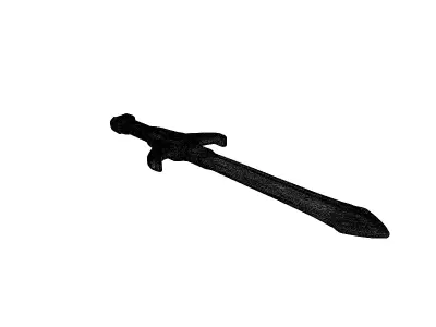 Futuristic SciFi Energy Sword 3D model