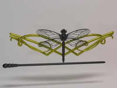 Dragonfly - Libelula 3D print model