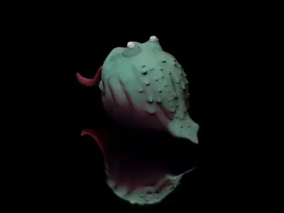 Creature Free low-poly 3D model