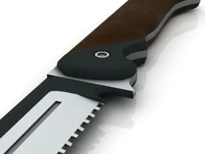 ACB-90 Advanced Combat Blade Low-poly 3D model