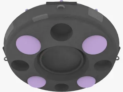 UFO Sci-Fi 3D model
