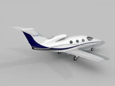 Epic Victory Jet Aircraft 3D model