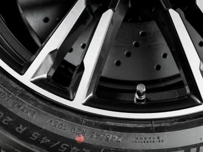 Michelin Pilot Sport EV 245 45 R20 3D model