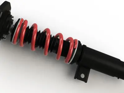 COILOVER shock absorber for honda 3D model
