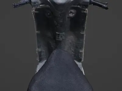 3d scan of bike 3D model