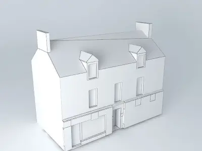 Commercial property Free 3D model