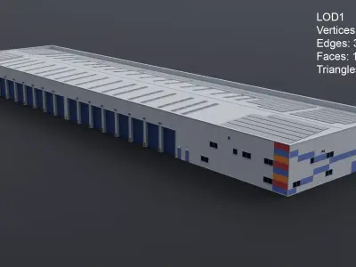 Warehouse Pack v1 3D Model Collection