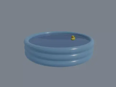 Inflatable Pool 3D model
