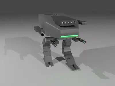 Mech M001 3D model