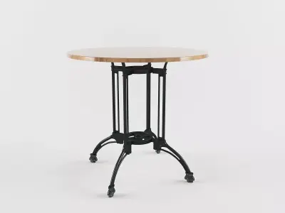 Outdoor table LG-911S  LG-911B Free low-poly 3D model