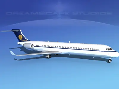 Comac ARJ21-900 Myanmar Airlines  3D model