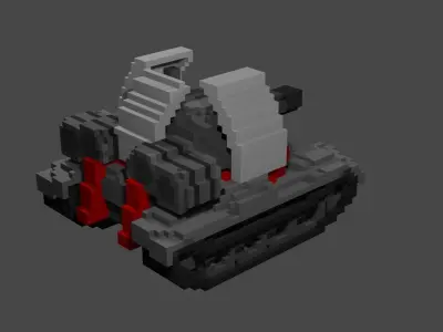 Mirage Tank 3D model